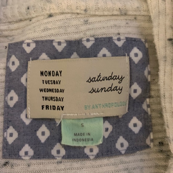 Saturday Sunday Zip Up Sweatshirt - Picture 3 of 3